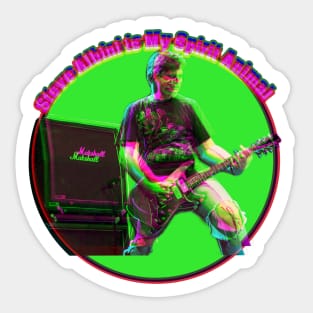 Steve Albini is My Spirit Animal Sticker